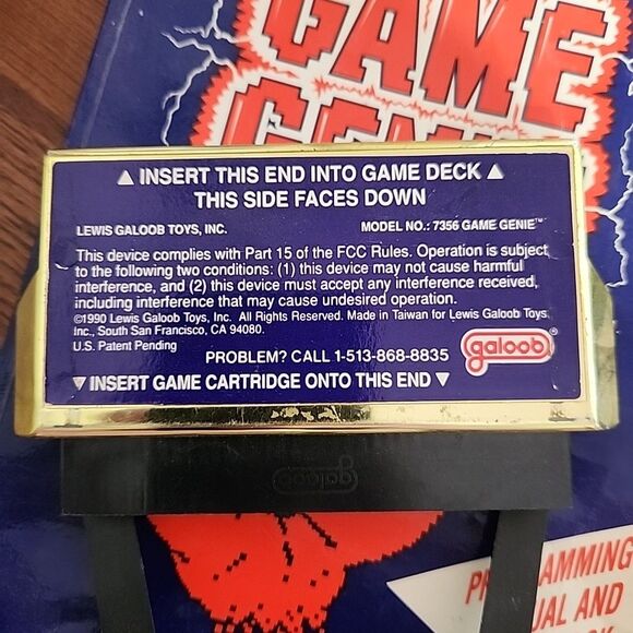 Nintendo NES Game Genie Game Enhancer w/ Manual - Galoob - Picture 6 of 6